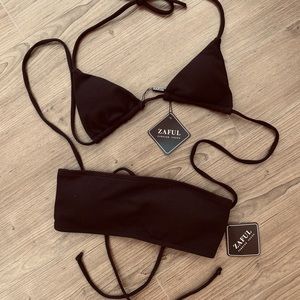 Two (2) Black Bikini Tops [SOLD]